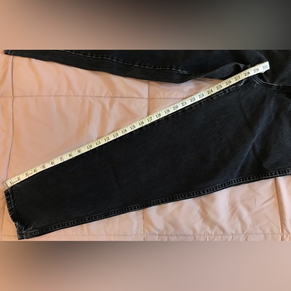 Vintage chic Black Denim High Rise Tailored Jean - 8 Regular - Picture 6 of 11